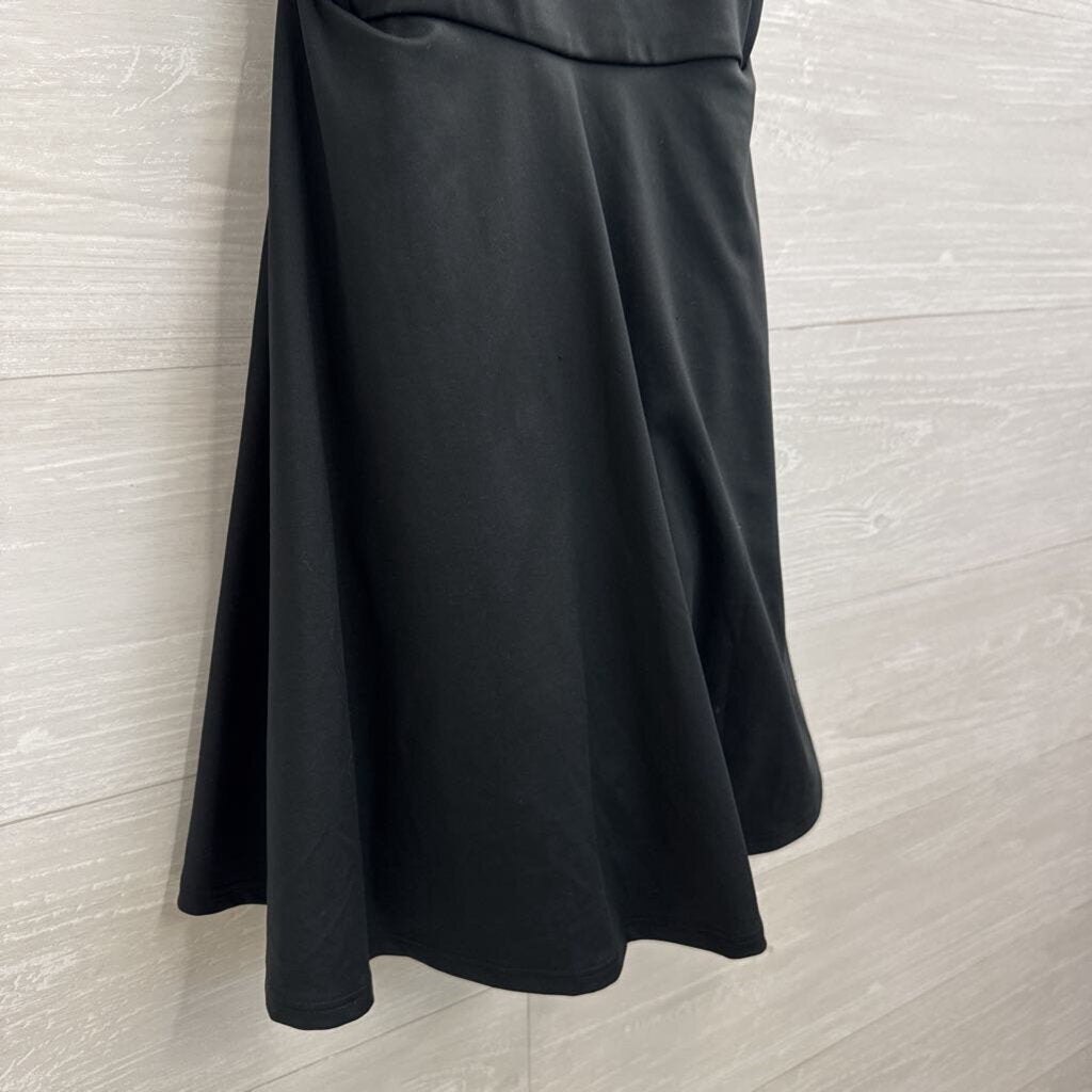 Gilly Hicks Black/ White Trim Athletic Dress With Shorts Small