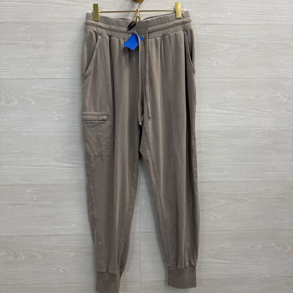 MPG Grey Soft Jogger Pull On Pants Small