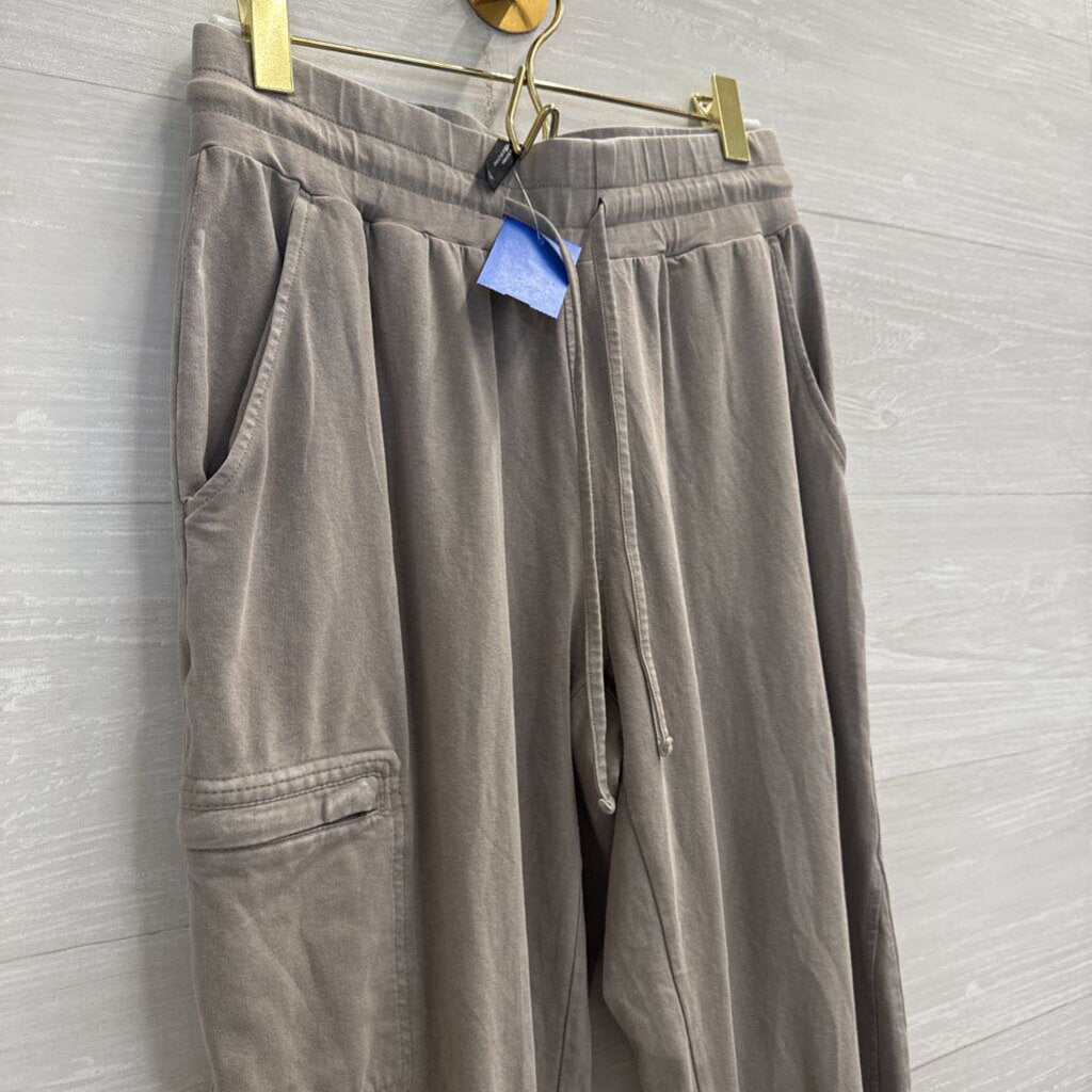 MPG Grey Soft Jogger Pull On Pants Small
