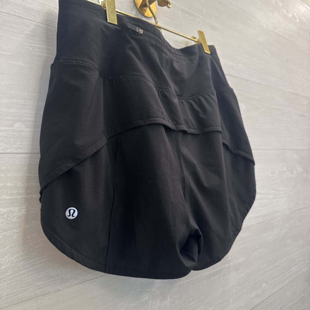 Lululemon Black Athletic Shorts 6