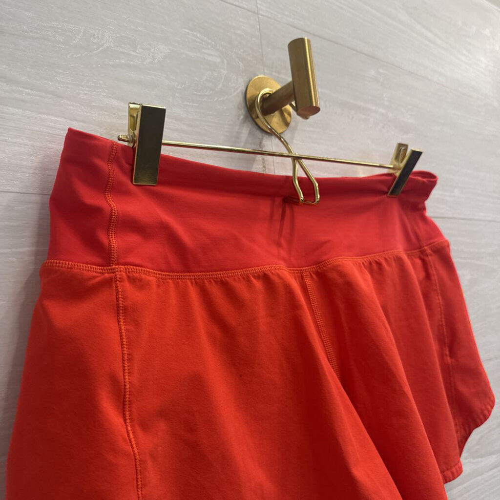 Lululemon Red Athletic Shorts 6