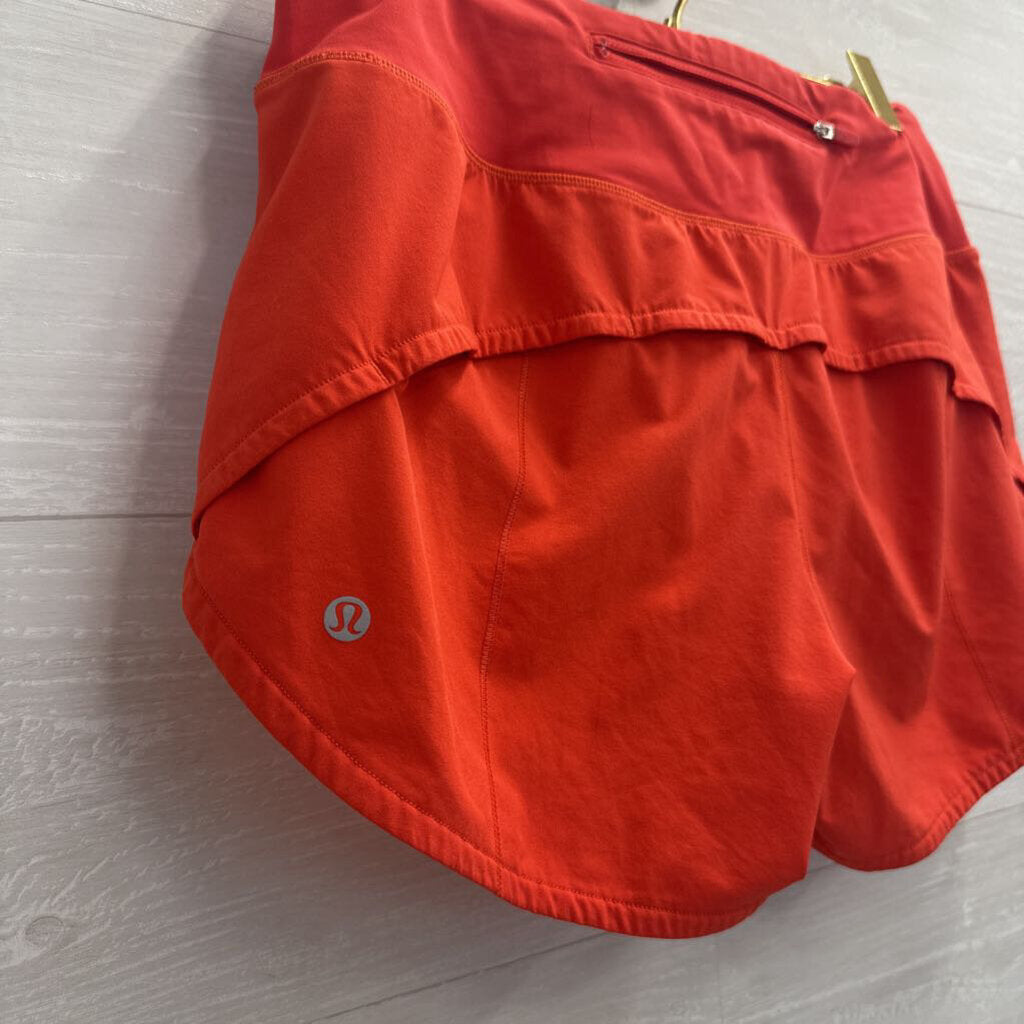 Lululemon Red Athletic Shorts 6