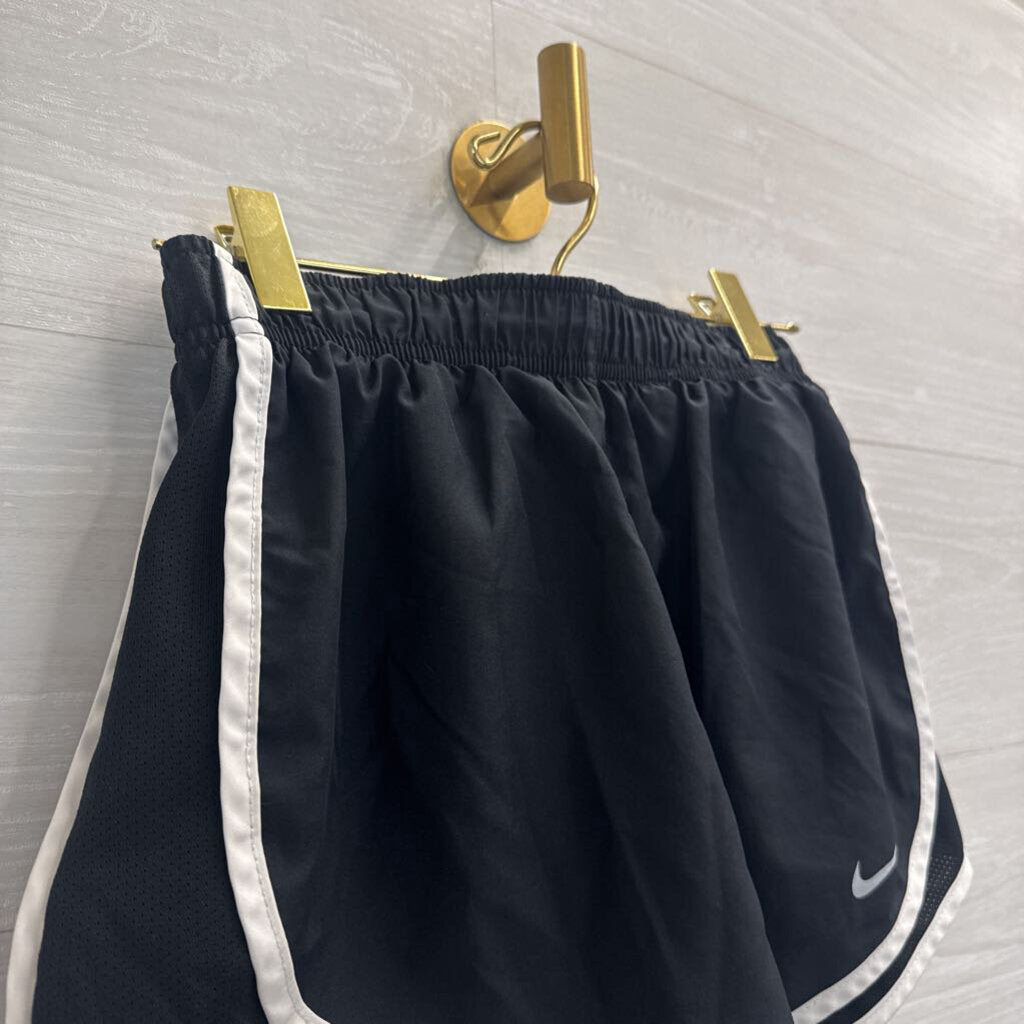 Nike Black/ White Athletic Shorts Extra Small
