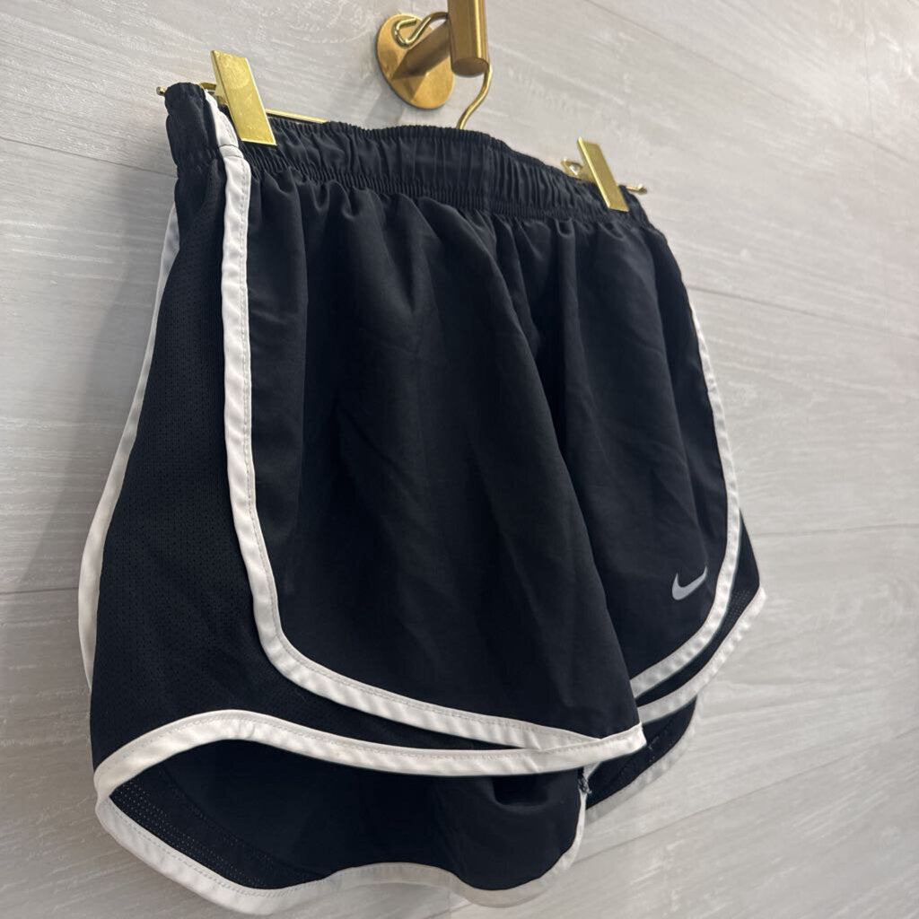 Nike Black/ White Athletic Shorts Extra Small