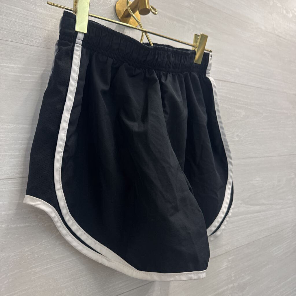 Nike Black/ White Athletic Shorts Extra Small