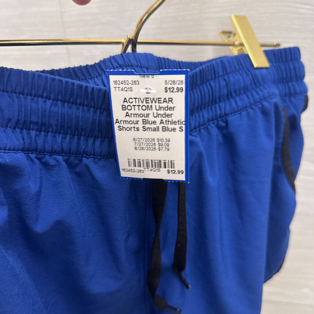 Under Armour Blue Athletic Shorts Small