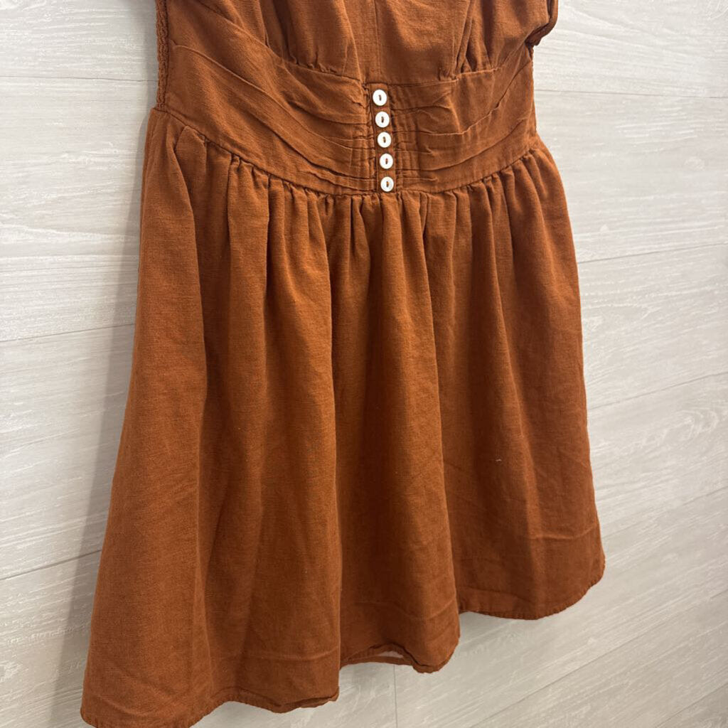 American Eagle Brown Sleeveless Dress Medium