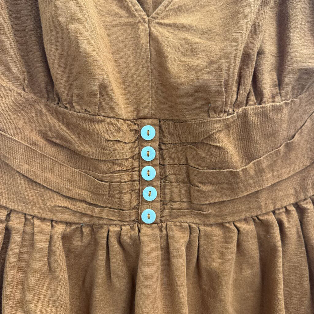 American Eagle Brown Sleeveless Dress Medium