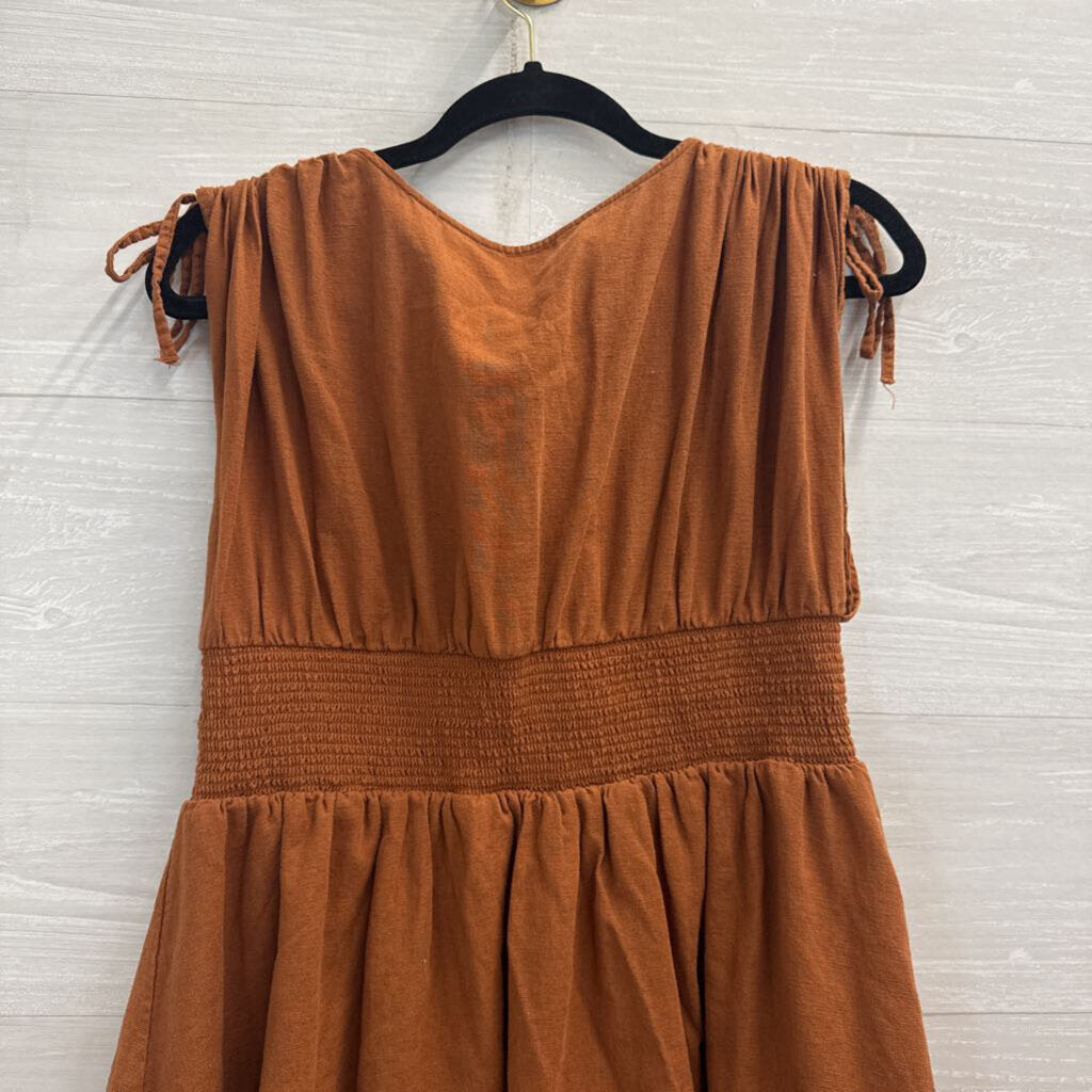 American Eagle Brown Sleeveless Dress Medium