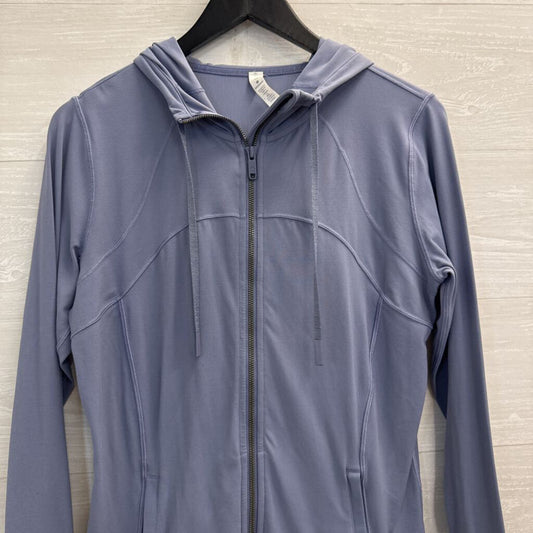 Lululemon Blue Zip Up Hooded Long Sleeve Jacket 12