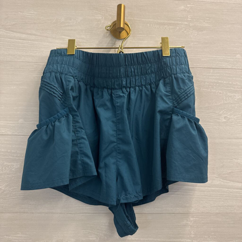 FP Movement Teal Athletic Shorts Medium