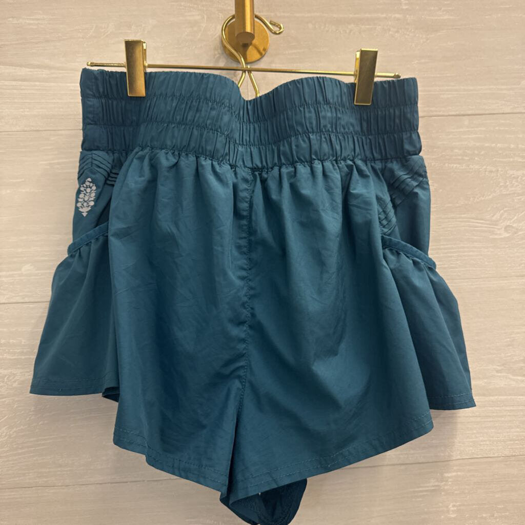 FP Movement Teal Athletic Shorts Medium