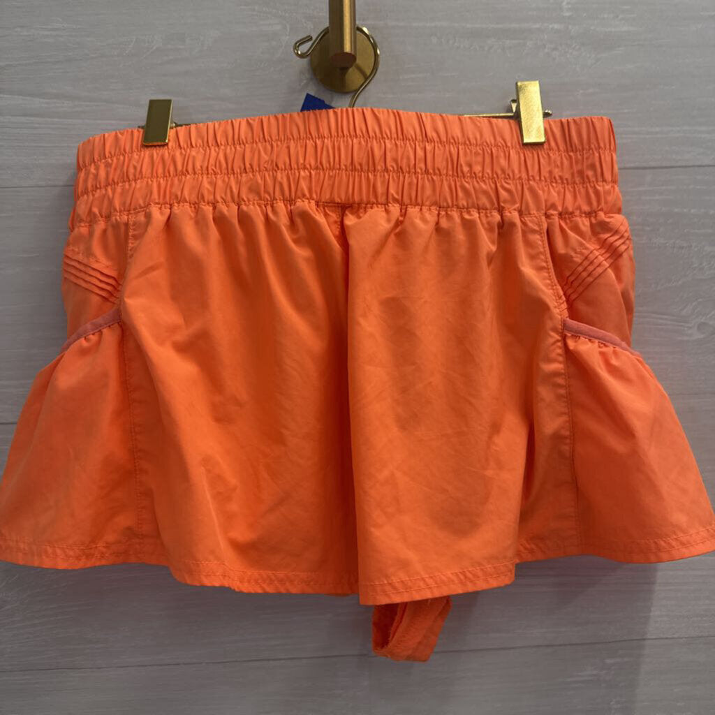 FP Movement Orange Athletic Shorts Medium
