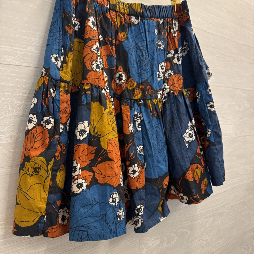 Cleobella Blue/ Multi Print Skirt Medium