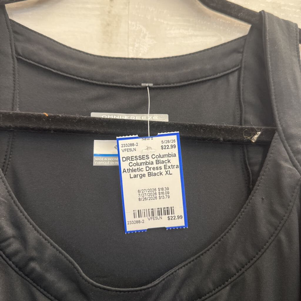 Columbia Black Athletic Dress Extra Large
