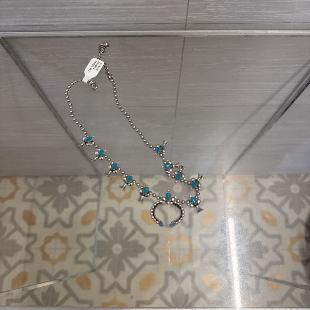Silver/ Turquoise Necklace