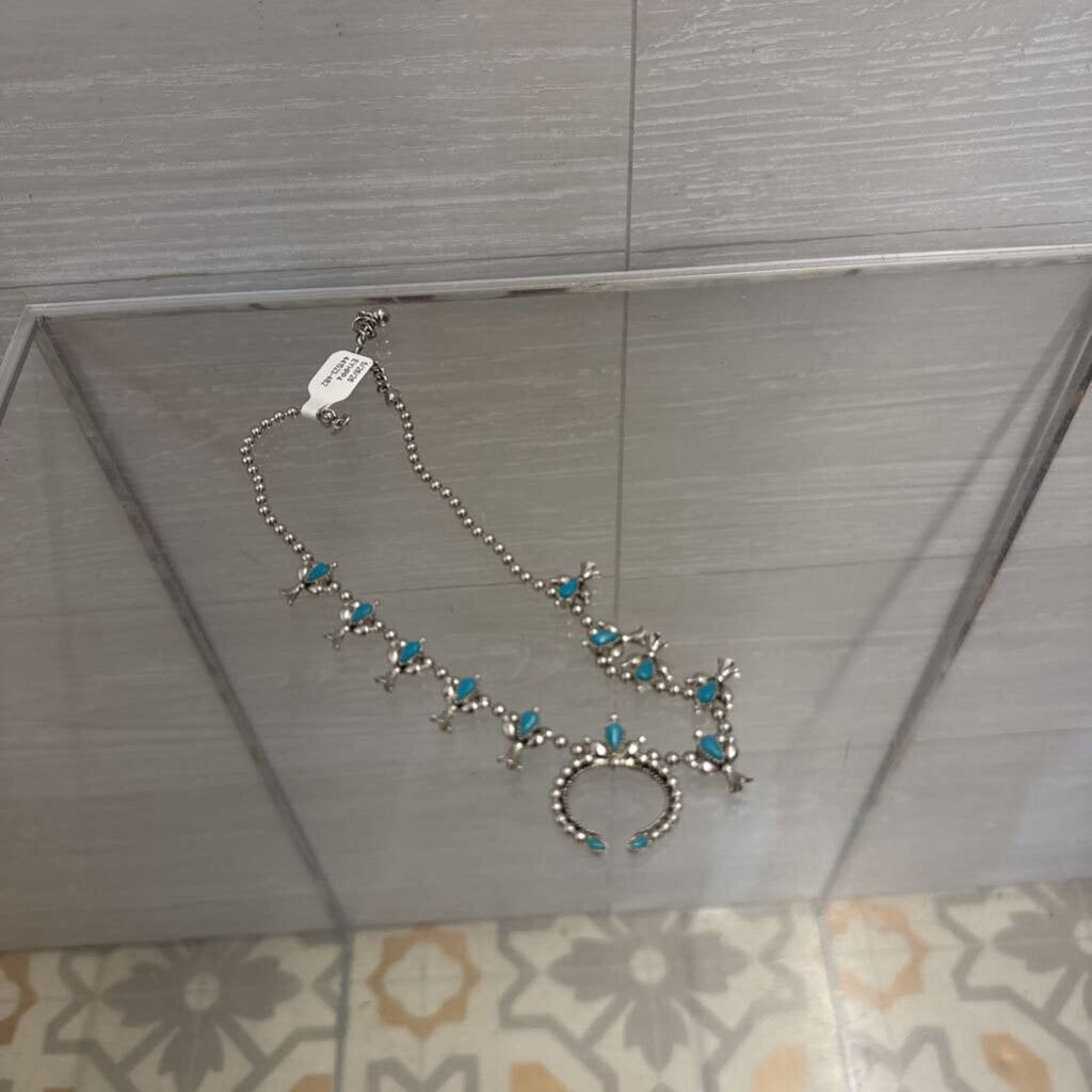 Silver/ Turquoise Necklace