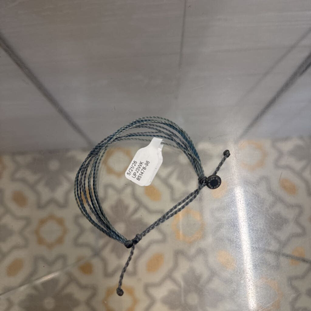 Pura Vida Blue Multi String Bracelet
