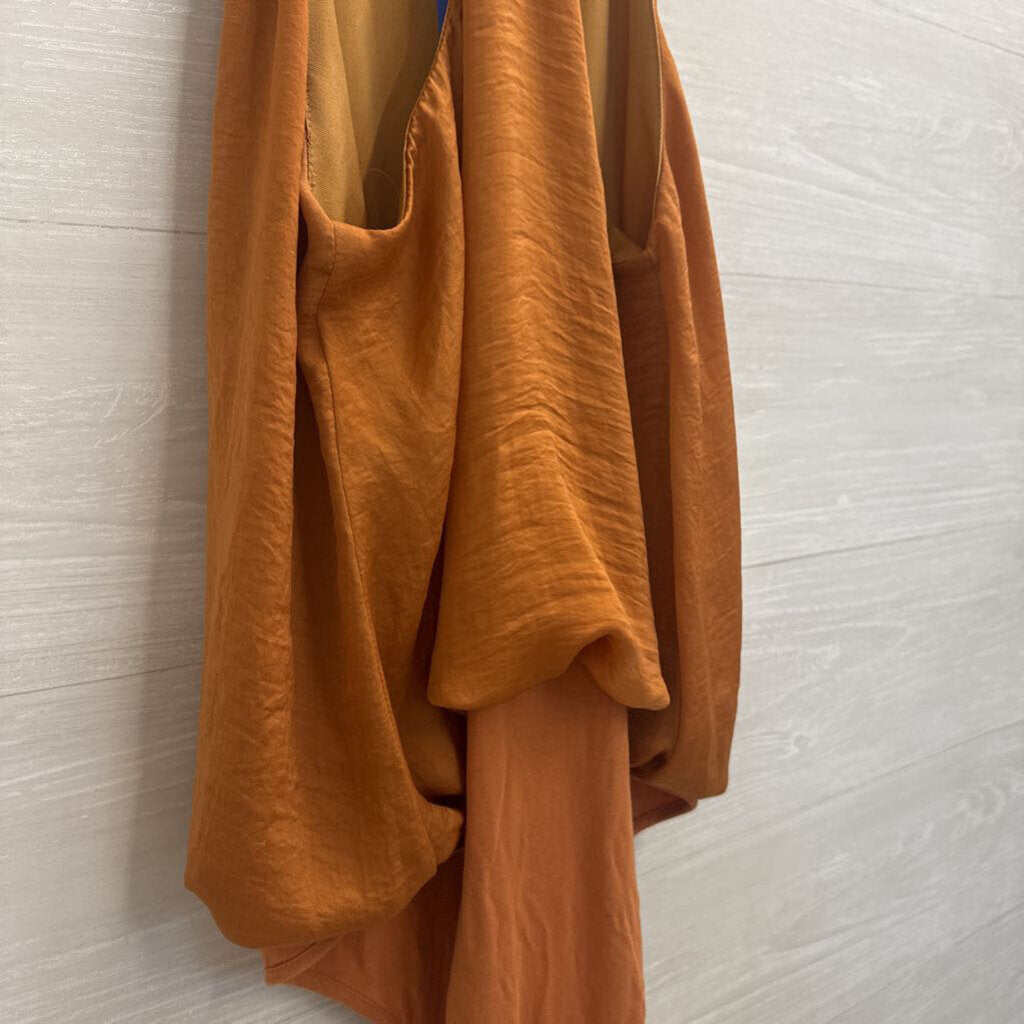 Milk and Honey Orange Tank Top Bodysuit Large