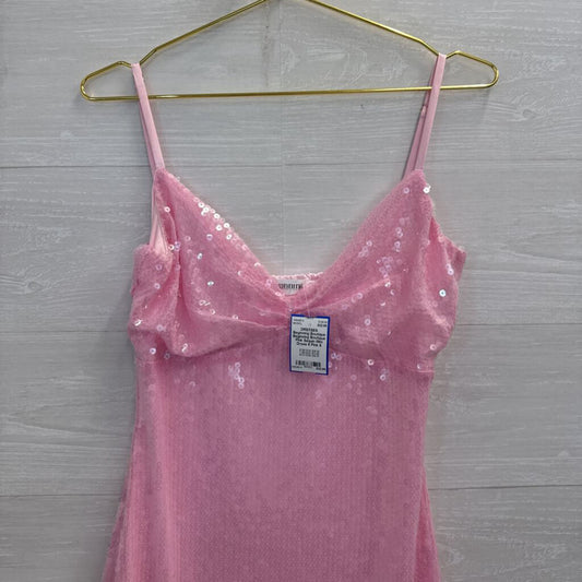 Beginning Boutique Pink Sequin Mini Dress 6