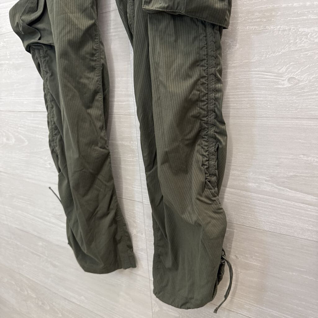 Lululemon Green Dance Studio Cargo Jogger Pants Small