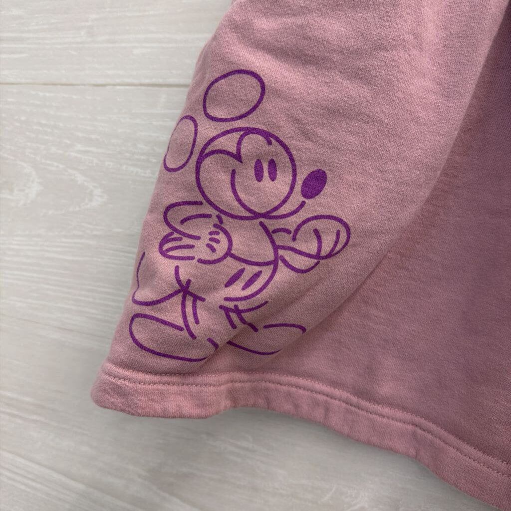 Disney Purple Mickey Walt Disney World Lounge Shorts Large