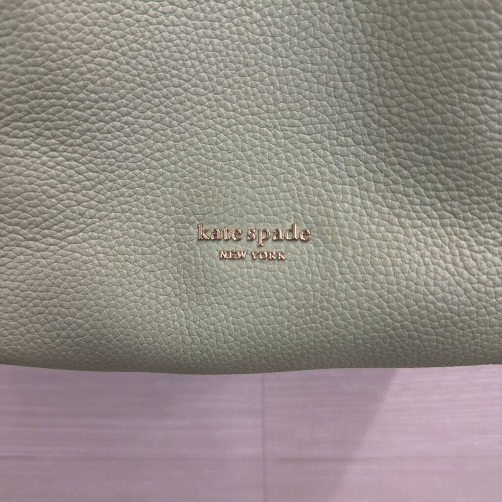 Kate Spade Mint Green Pebbled Leather Mini Crossbody Purse