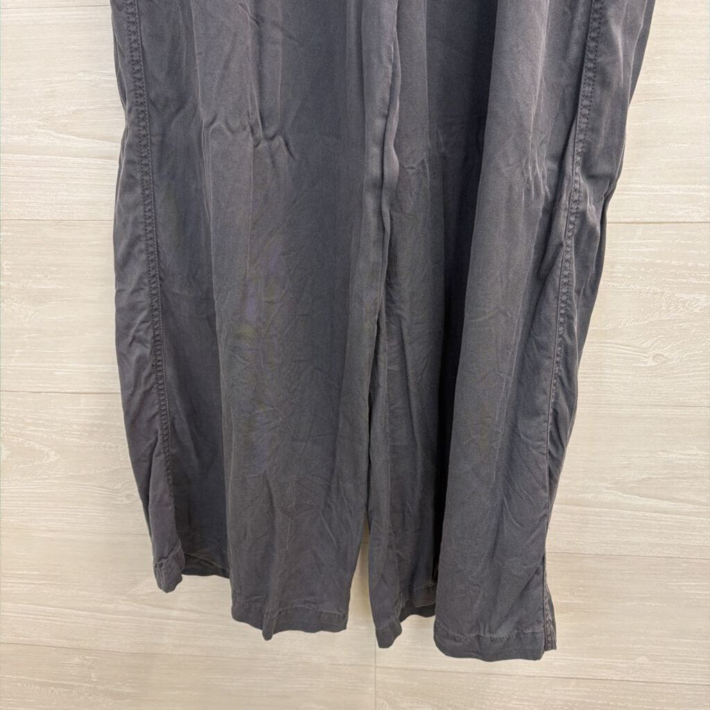 Loft Blue Wide Leg Pull On Pants Medium