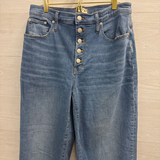 Madewell Medium Wash The Perfect Vintage Wide Leg Jeans 30