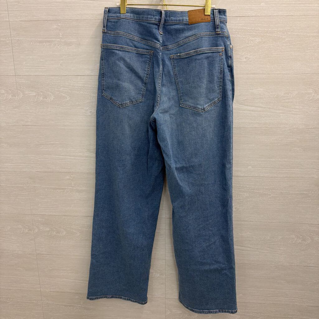 Madewell Medium Wash The Perfect Vintage Wide Leg Jeans 30
