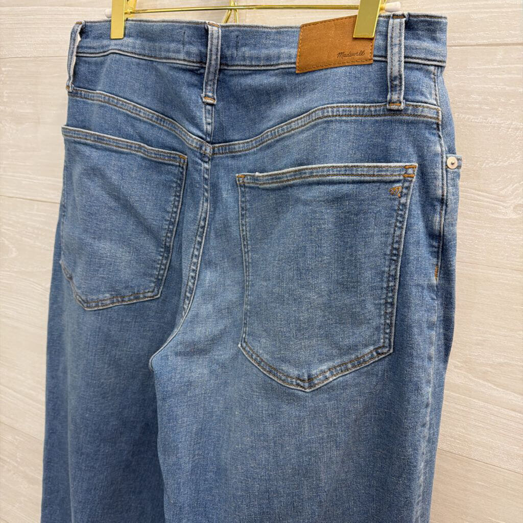 Madewell Medium Wash The Perfect Vintage Wide Leg Jeans 30