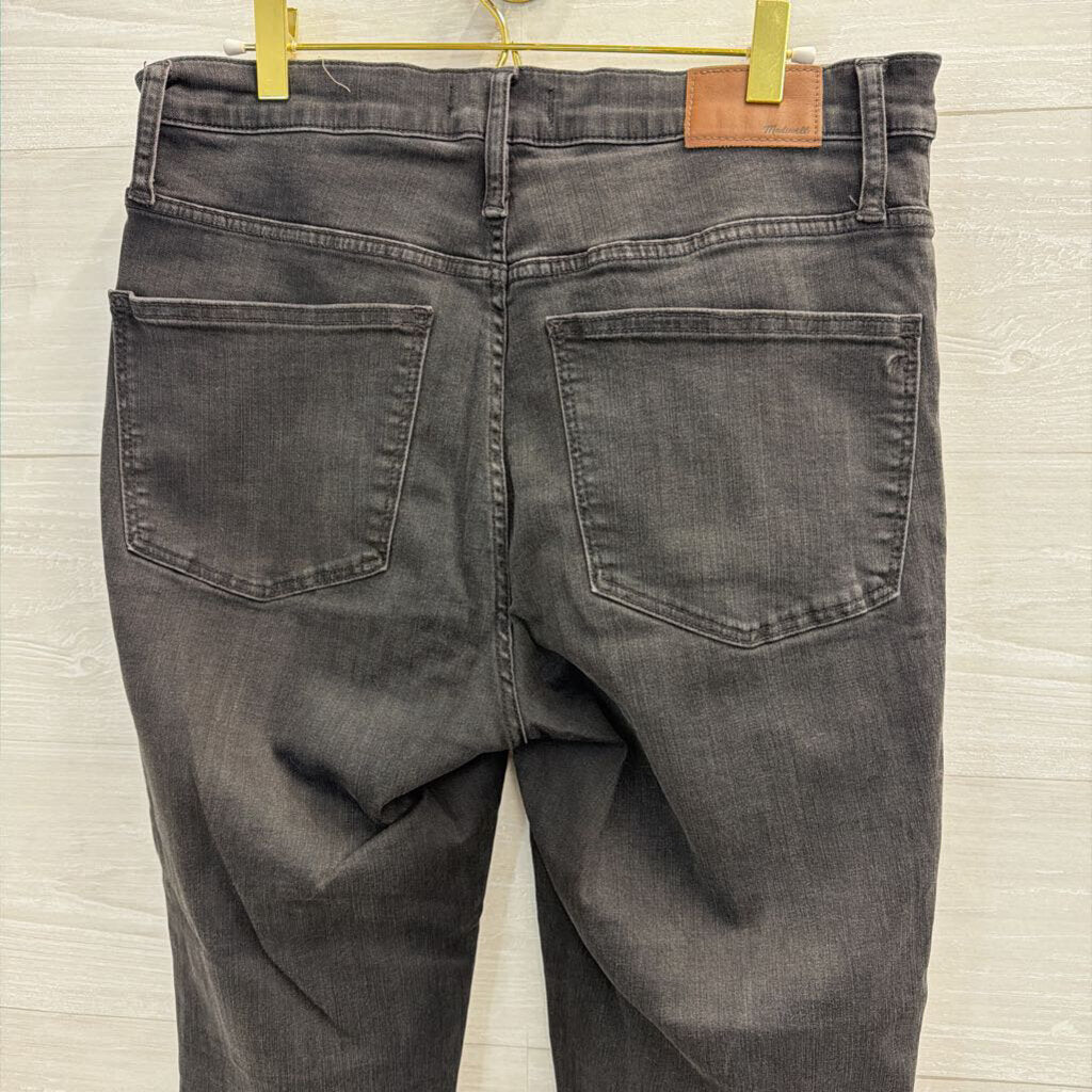 Madewell Black Denim Cali Demi Boot Jeans 30