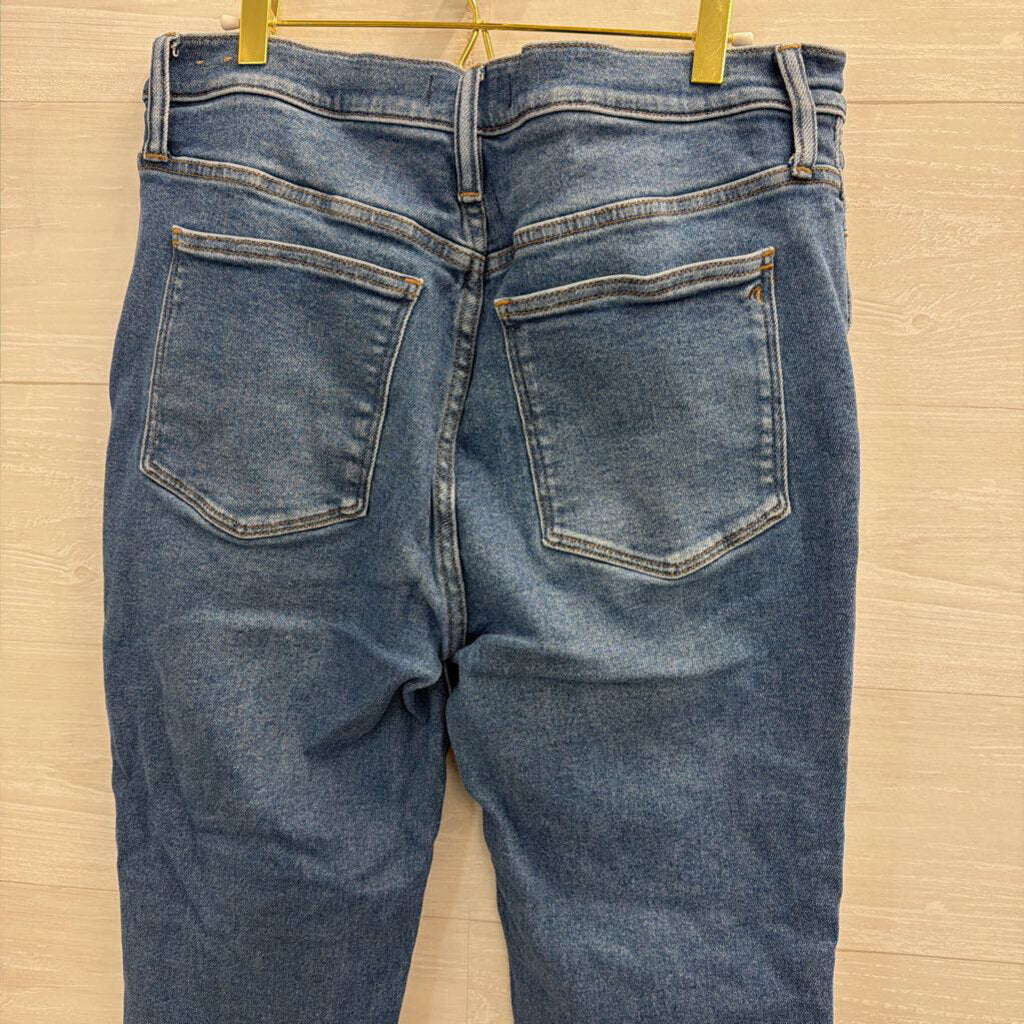 Madewell Medium Wash Stovepipe Jeans 31