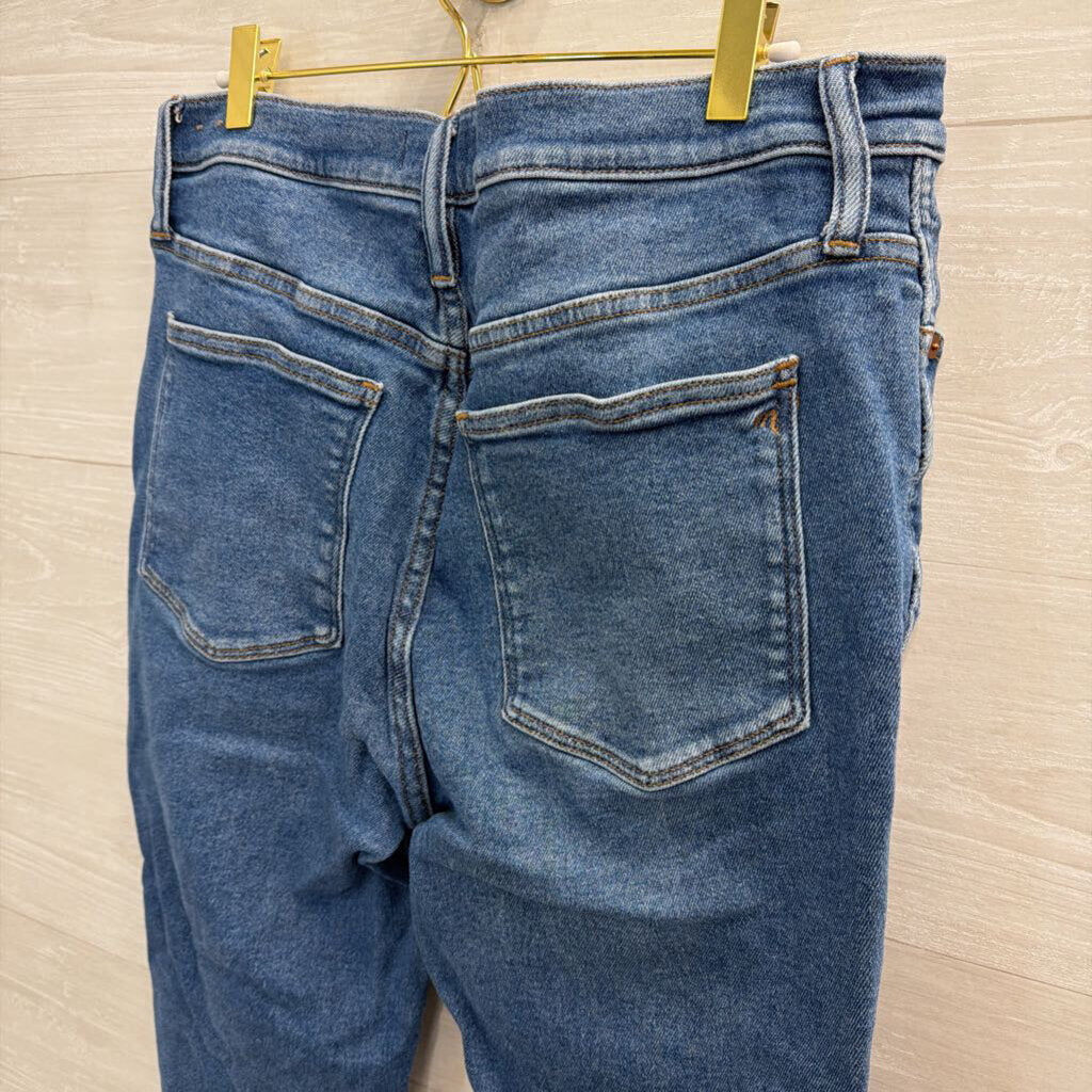 Madewell Medium Wash Stovepipe Jeans 31