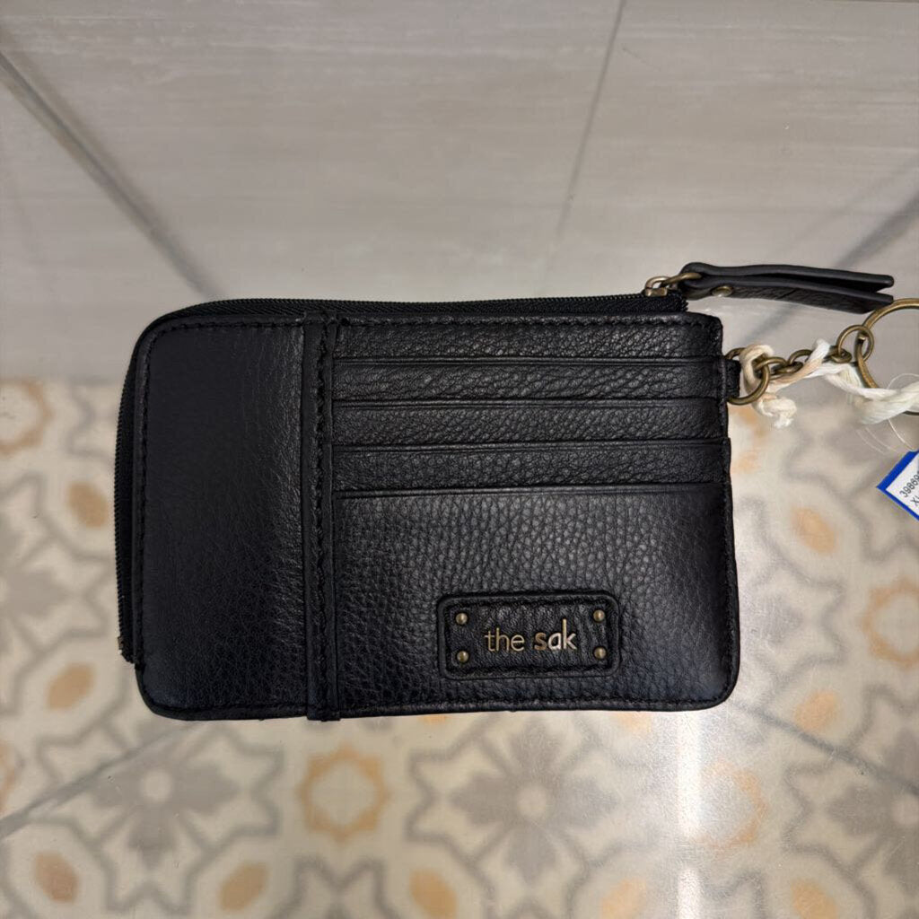 The Sak Black Leather Iris Wallet