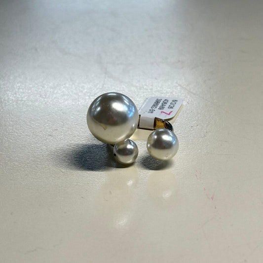 Gold/ Pearl Statement Ring
