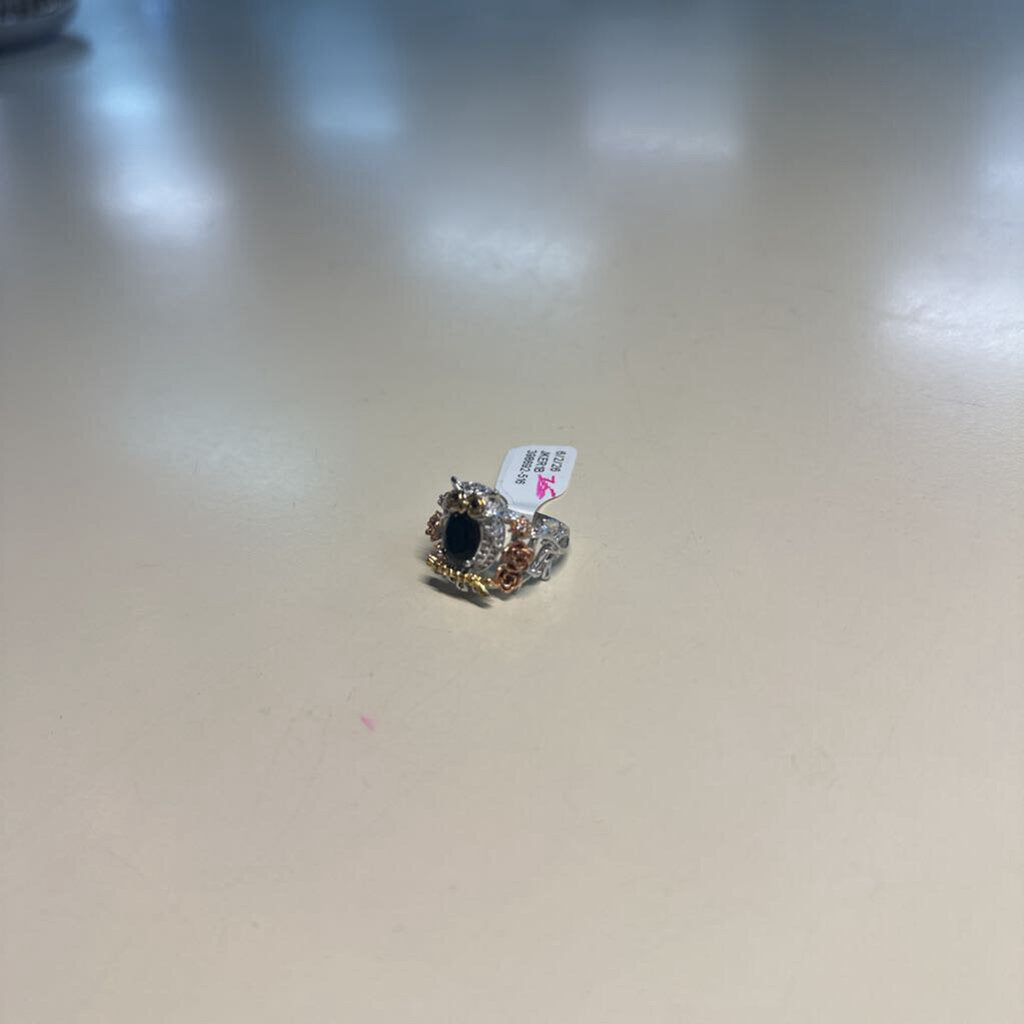 Silver/ Gold Owl Statement Ring