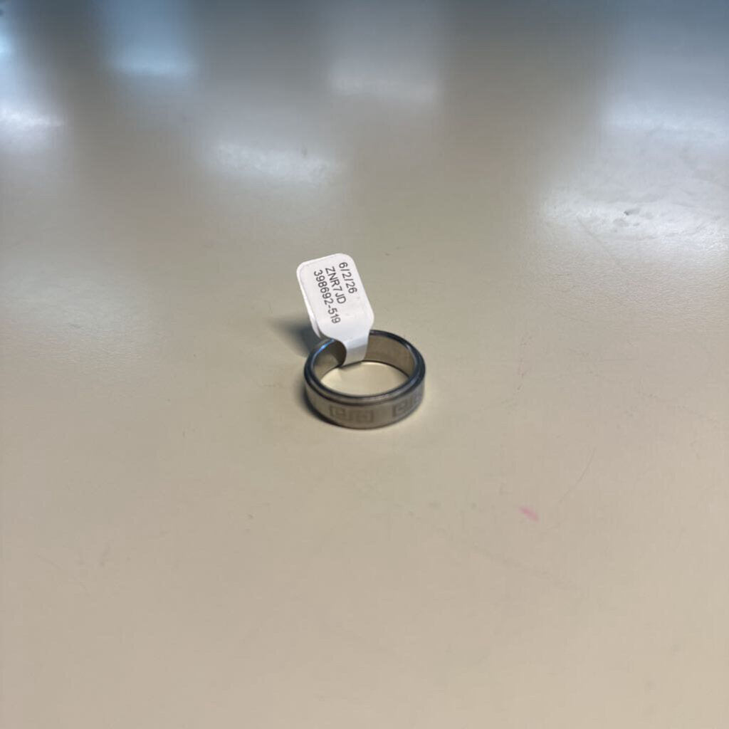 Silver Worry Band Ring