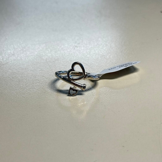 Silver Heart Key Ring
