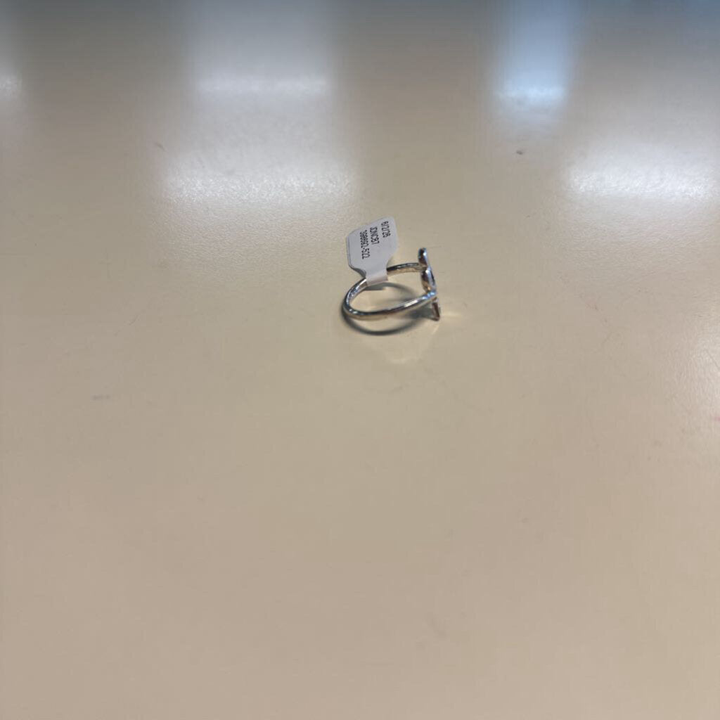 Silver Heart Key Ring