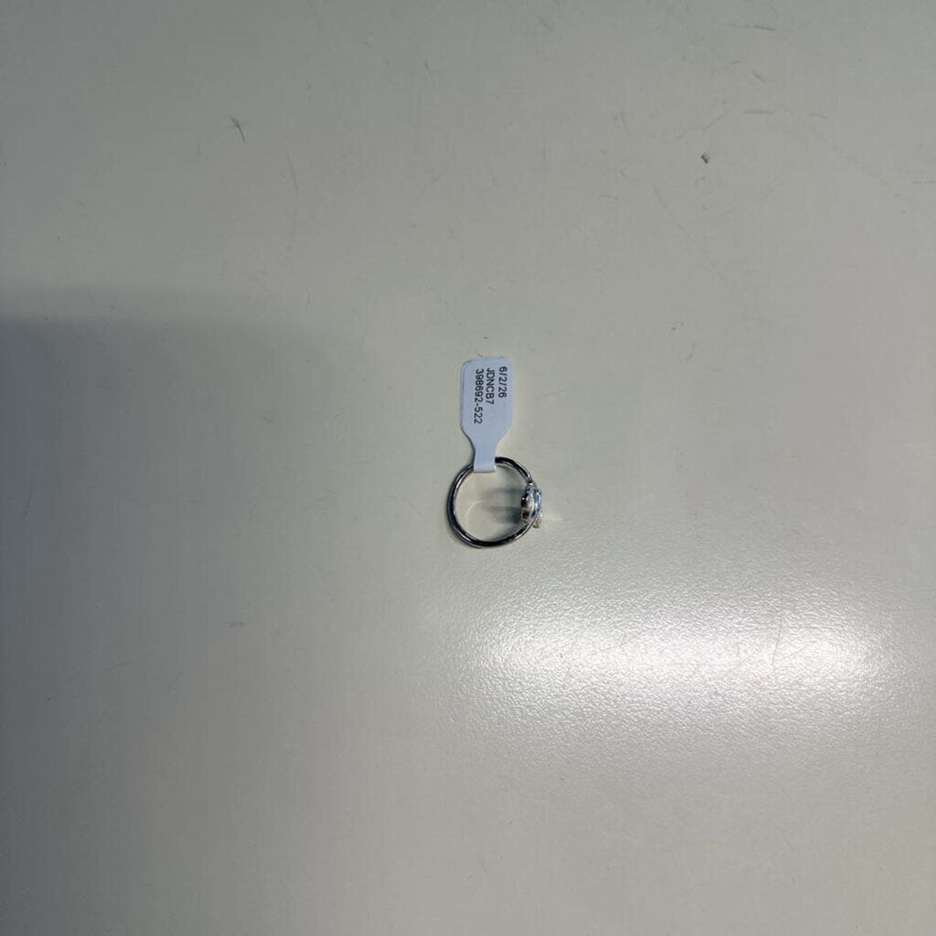 Silver Heart Key Ring