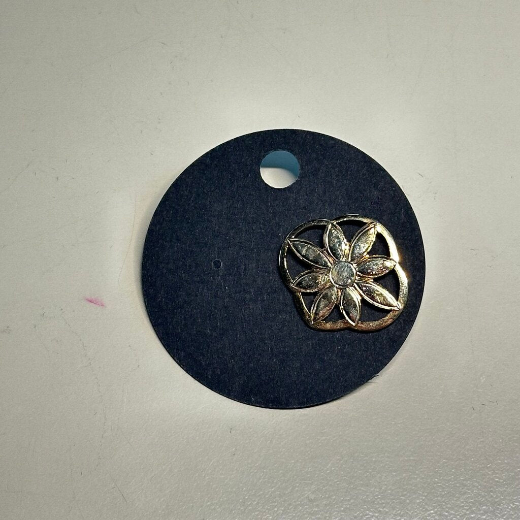 Gold Floral Pin