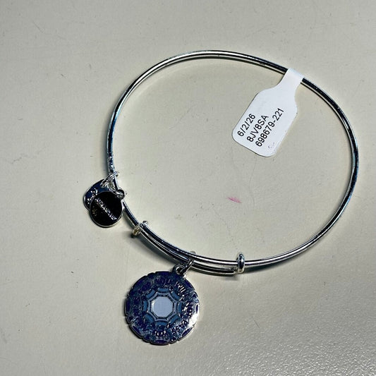 Alexi and Ani Silver What Is For You Will Not Pass You Bangle Bracelet