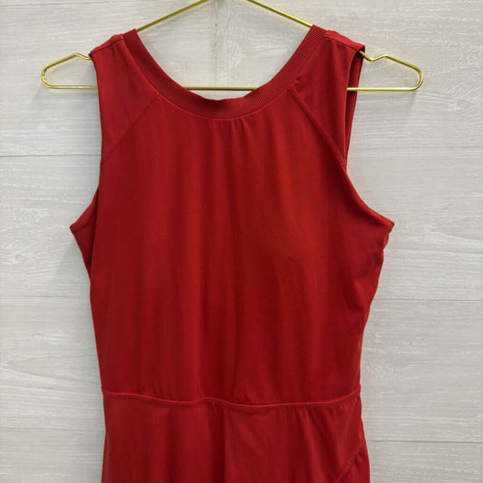 Red Athletic Dress With Shorts Small