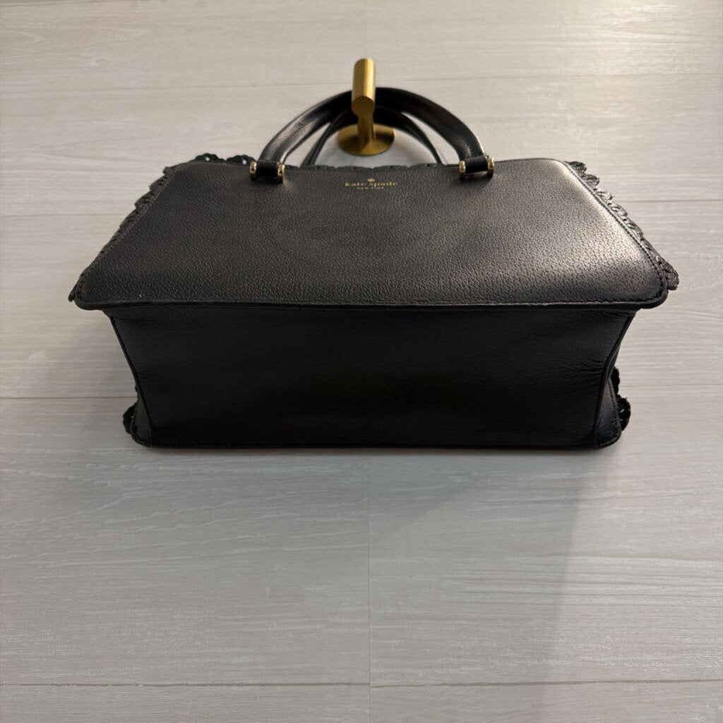 Kate Spade Black Leather Fordham Court Marielle Purse