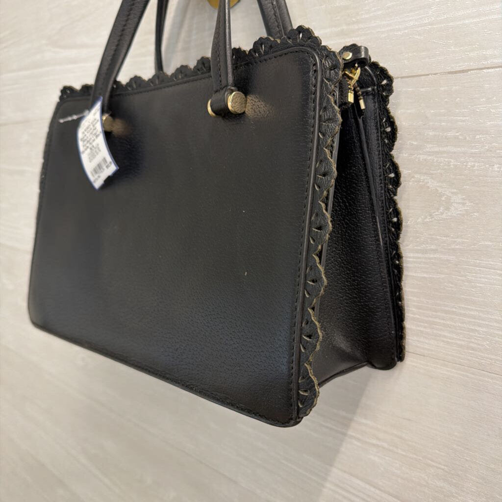 Kate Spade Black Leather Fordham Court Marielle Purse