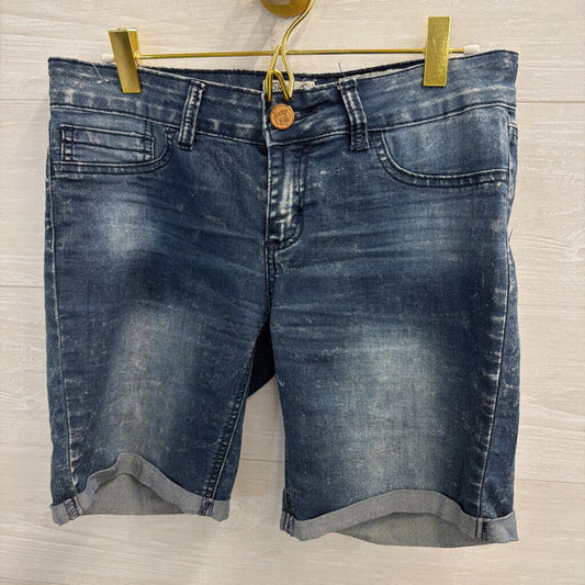 Indigo Rein Dark Wash Denim Shorts 7