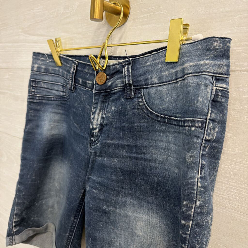 Indigo Rein Dark Wash Denim Shorts 7