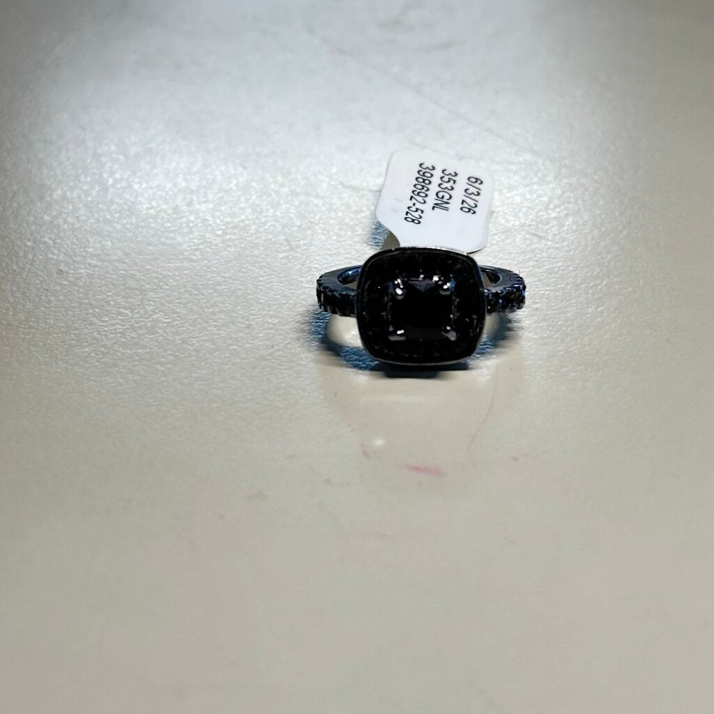 Black Stone Costume Ring