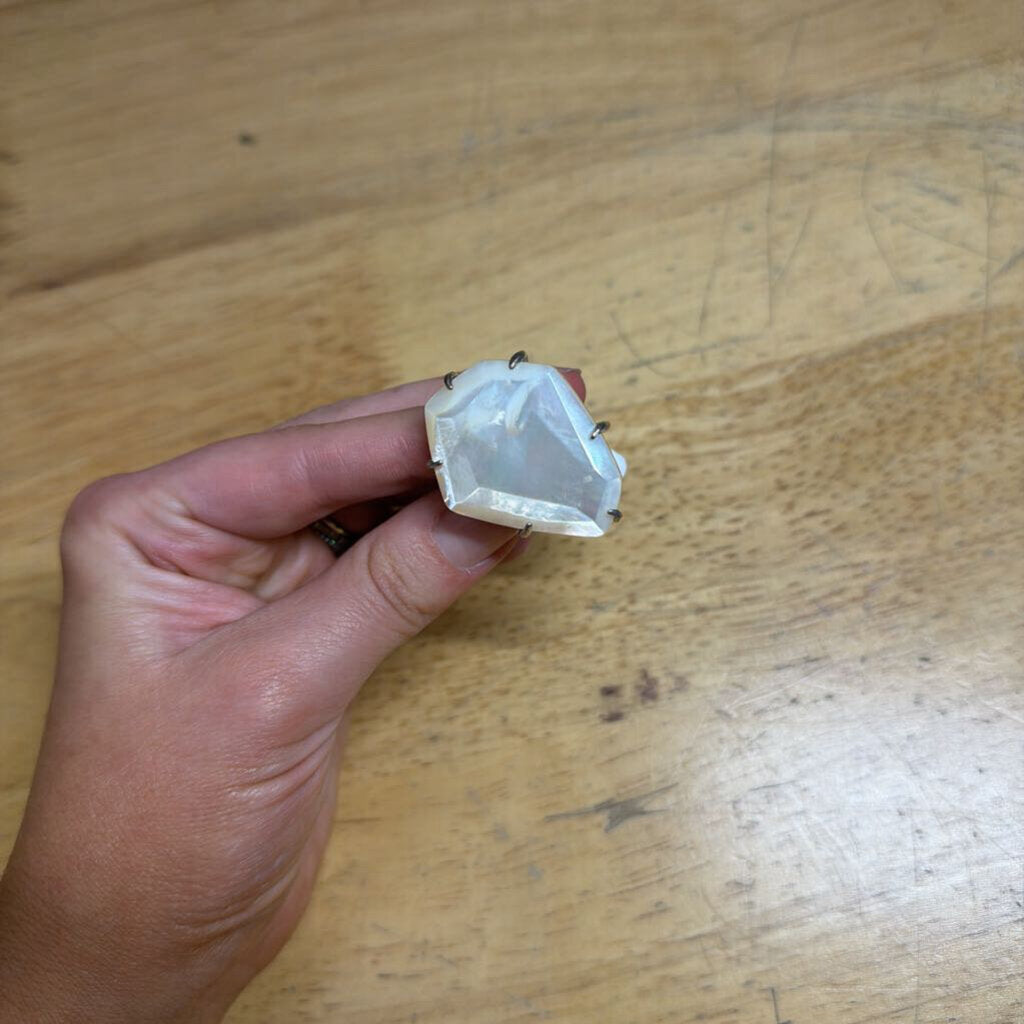Kendra Scott Mother of Pearl Statement Ring